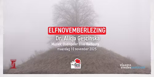 Elfnovemberlezing | Dr. Alicja Gescinska