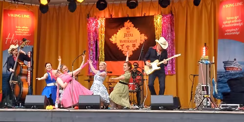 Jeena ja Vauhtikallot Twist and Twang Risteilyll\u00e4!