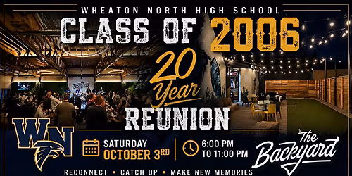 Wheaton North Class of 2006: Twenty Year Reunion