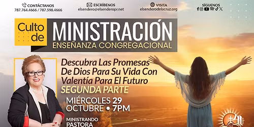 Ense\u00f1anza Congregacional - Descubra Las Promesas de Dios Para Su Vida Con Valent\u00eda Para El Futuro