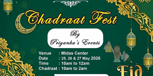 Chadraat Fest at Midas Center 