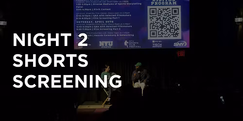 Sports Shorts Screening Night 2