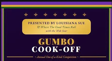 Louisiana Sue\u2019s \u201cGreat Gumbo Cook Off at Golden Harvest Festival & Parade 