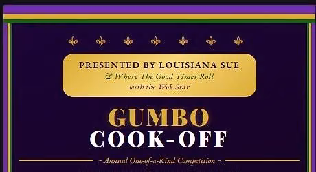 Louisiana Sue\u2019s \u201cGreat Gumbo Cook Off at Golden Harvest Festival & Parade 