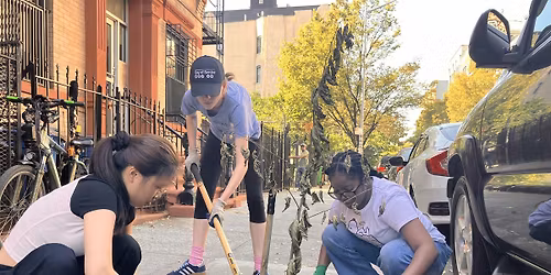 Street Tree Care w 136th St  Green Initiative & Community Enhancement BA