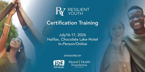  Resilient Youth Certification In-Person\/Online
