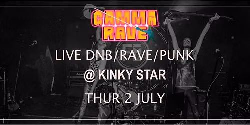 STROOMSTER: Gamma Rave (BE) + De Formule (NL) [live DnB\/punk\/rave]