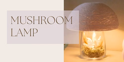Glass Mushroom Lamp