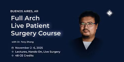 Full Arch Live Patient Surgery Course