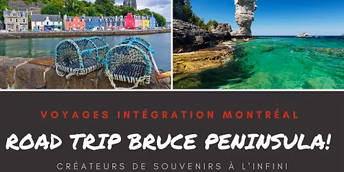 Road trip P\u00e9ninsule de Bruce et les tr\u00e9sors cach\u00e9s!