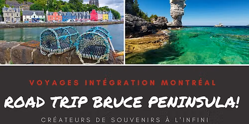 Road trip P\u00e9ninsule de Bruce et les tr\u00e9sors cach\u00e9s!