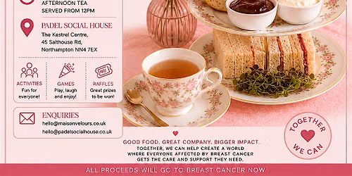 Breast Cancer Now Afternoon Tea