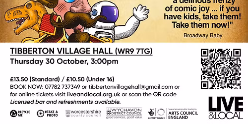 Half Term Live Family Show \u2013 The Extraordinary Time Travelling Adventures of Baron Munchausen