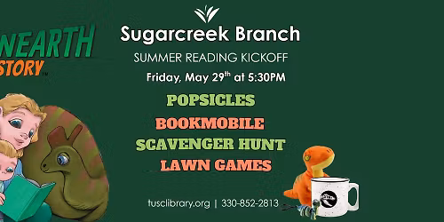 Sugarcreek Branch Summer Reading Kickoff Party
