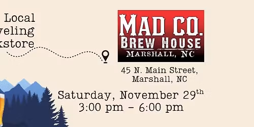 Traveling Bookstore at Mad Co Brew House