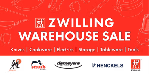ZWILLING Warehouse Sale - Seattle! Up to 80% off!