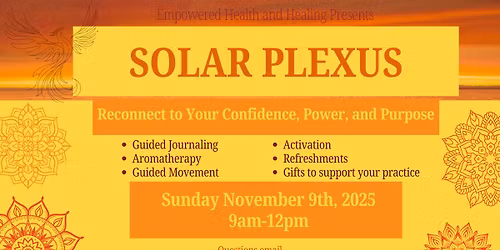 Solar Plexus Workshop