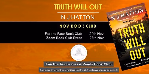 November 2026 Book Club - Andover, Hampshire UK