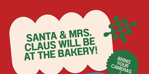 Santa & Mrs. Claus at Buttercream Bakery