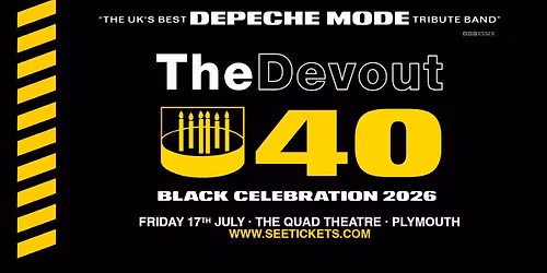 THE DEVOUT (A Tribute to Depeche Mode) @ The Quad Theatre (Marjon University), Plymouth | 17.07.26