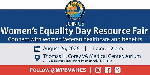 Women's Equality Day Resource Fair 