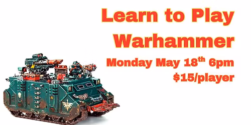 Learn To Play Warhammer