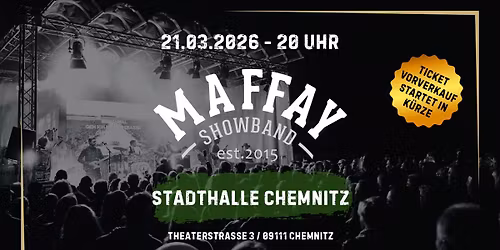 Maffay Show Band \/\/ Stadthalle Chemnitz
