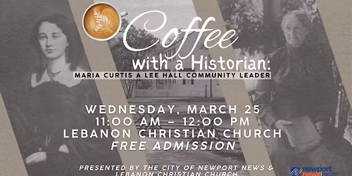 Coffee with a Historian: Maria Curtis