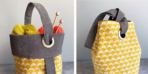SEWING CLASS - Stitch and Stash Project Bag for the Confident Beginner