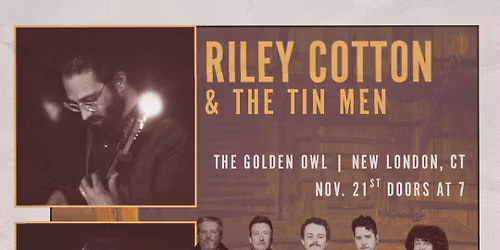 LIVE MUSIC: Reese Fulmer and the Carriage House Band & Riley Cotton and the Tin Men