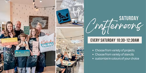 Saturday Crafternoon | Drop In - DIY Projects