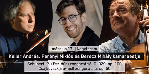 Keller Andr\u00e1s, Per\u00e9nyi Mikl\u00f3s \u00e9s Berecz Mih\u00e1ly kamaraestje