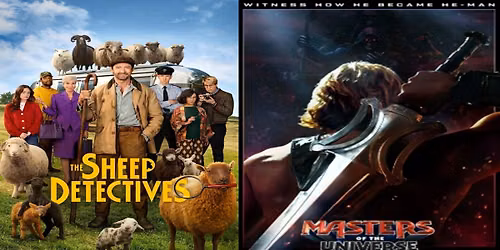 Movies at the Drive-In June 12th & 13th: Sheep Detectives & Masters of the Universe