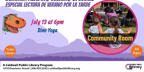 Summer Reading Evening Special- Dino Yoga