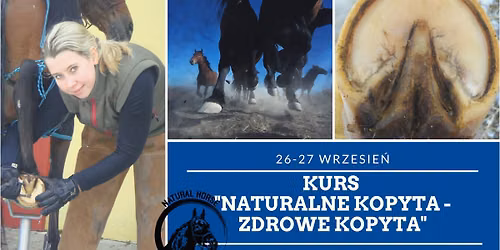 Kurs "Naturalne Kopyta - Zdrowe Kopyta" Stajnia KONIK POLNY 26-27WRZESIE\u0143 woj. pomorskie, obok Rewy