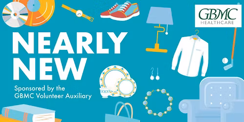 GBMC Nearly New Sale - May 2 - HALF-PRICE DAY