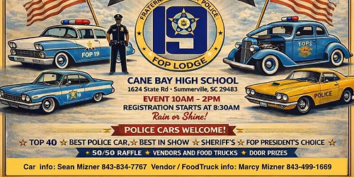 FOP Cops and Cars Car Show