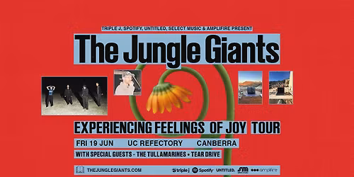 The Jungle Giants - Experiencing Feelings of Joy Tour - Canberra