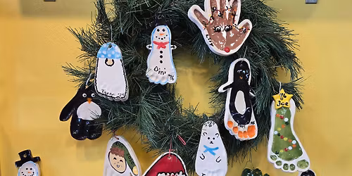 Handprint/Footprint Clay Ornaments