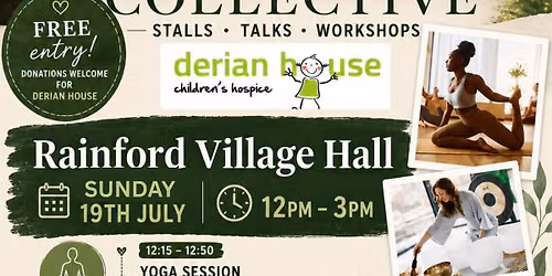THE WELLBEING COLLECTIVE - STALLS\/TALKS\/EVENTS. *FREE ENTRY* mind, body & spirit event 