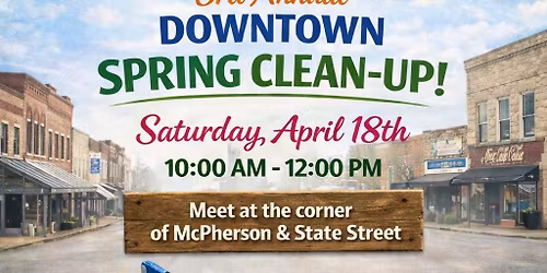 Downtown Spring Clean Up \ud83c\udf3c