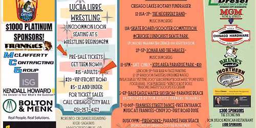 CHISAGO CITY'S KI CHI SAGA DAYS!