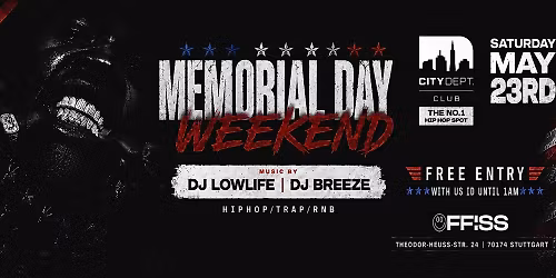 Memorial Day Weekend