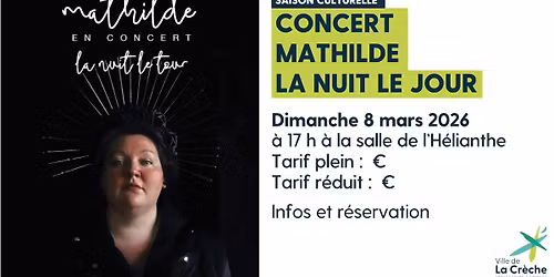 Saison culturelle - Concert Mathilde