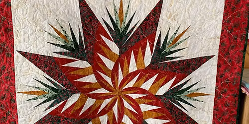 Evergreen Fern Christmas or ANY COLORWAY Paper Piecing Thursday, April 23rd 5:00-8:00