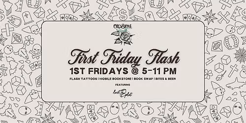 First Friday Flash + Book Club @ Old Stove Gardens