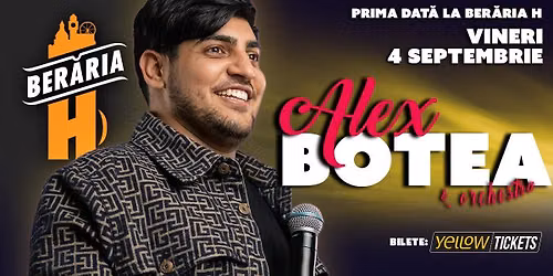 Alex Botea LIVE la Ber\u0103ria H \u2013 pentru prima dat\u0103 \u00een concert 
