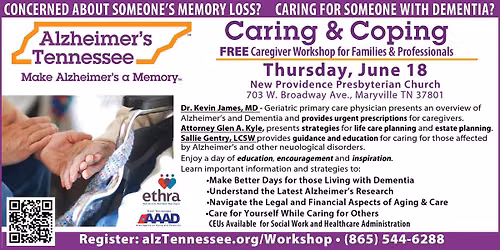 Caring and Coping Workshop - Blount County