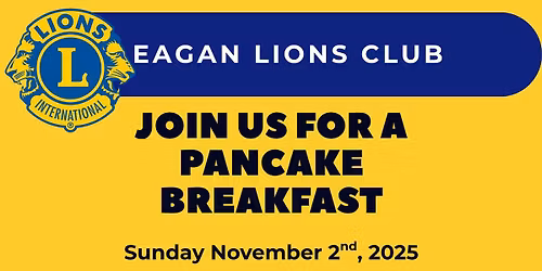 Pancake Breakfast & Bake Sale