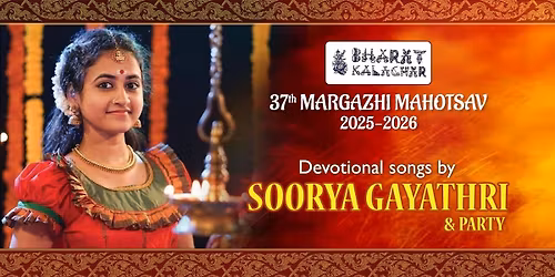 SOORYA GAYATHRI's DEVOTIONAL CONCERT